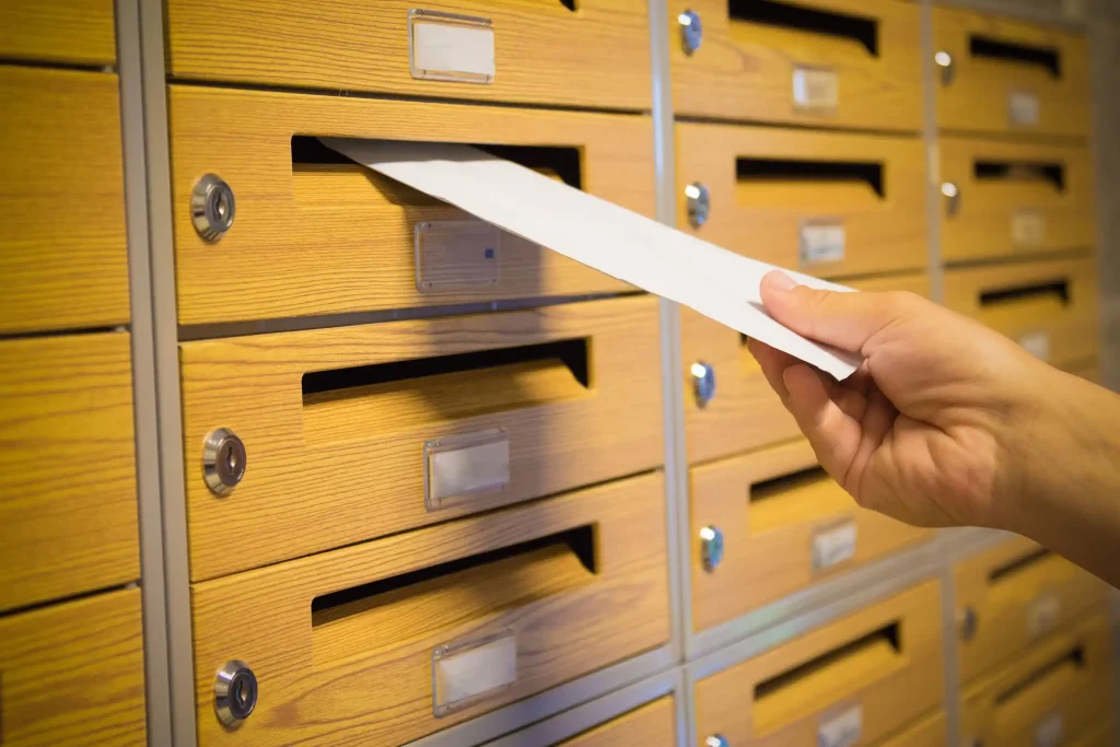 Mailbox rental service